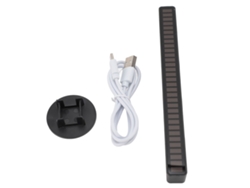 Barra De Luz Rítmica Rgb Con Control De Sonido Y Múltiples Modos: Luz Ambiental Para Fiestas, Hogar, Bares Y Bodas.