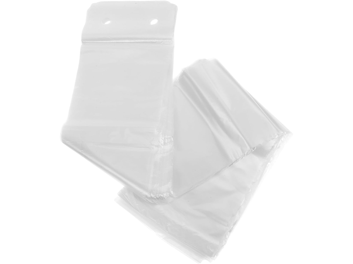 100 Fundas De Plástico Blancas Para Paraguas, Fundas Protectoras Automáticas Para Paraguas De Mano Y Personales,