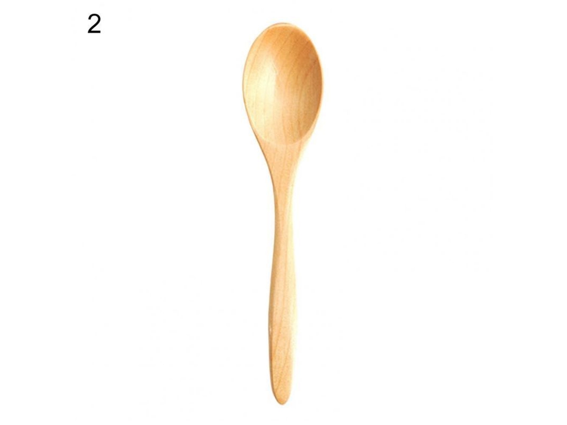 2026-4656-cuchara De Madera Cocina Grado Alimentario Superficie Suave Mango Ergonómico Manual Hogar Icc 2