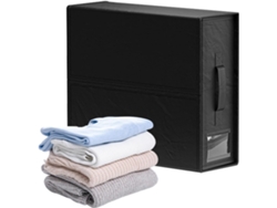 Almacenamiento Plegable Edredones Mantas Caja Tapa Tela Asas Ropa