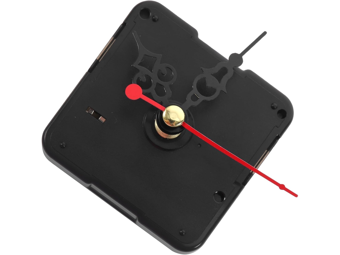 Mecanismo de reloj silencioso para armar uno mismo, batería, manecillas. Slowmoose