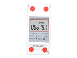 Medidor De Electricidad Multifuncional Monofásico Dds6619-007 2p 230v