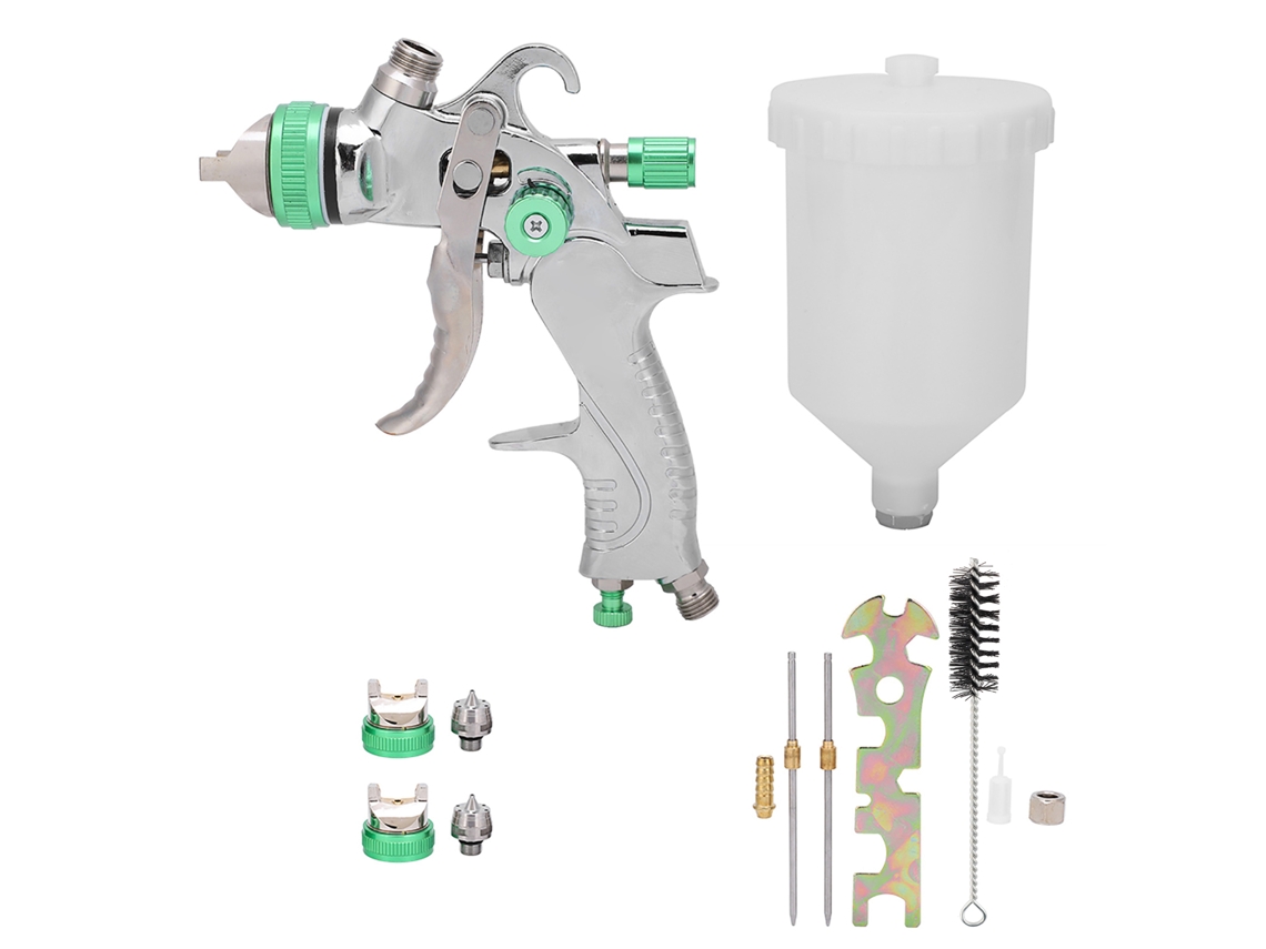 Pistola De Pintura Neumática Ecológica Con Alta Atomización 1.4/1.7/2.0mm Herramienta Manual De Pulverización