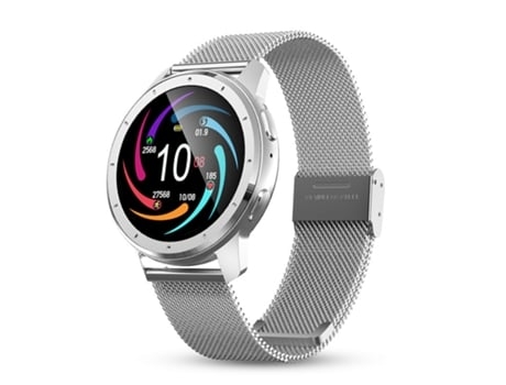 Relojes inteligentes Monitoreo del sueño y frecuencia cardíaca Reloj deportivo saludable Plata AUJEZON