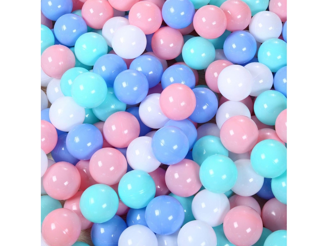 Pelotas Para Piscina De Bolas Para Niños Pequeños, Pelotas De Plástico Sin Bpa Para Juego Sensorial, Pelotas Oceánicas De Colores Resistentes Al Aplas