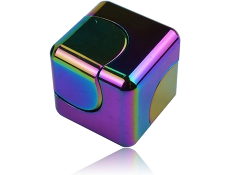 Circle Metal Genji Galaxy Fidget Spinner Cube, Supe Rainbow Gyro Spinners Pack Marvel para niñas niños Adultos Ansiedad Fidget Juguetes para TDAH J...