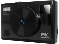 Cámara Digital 5k Para Fotografía Compacta Con Doble Lente Y Enfoque Automático Para Selfies - Negra