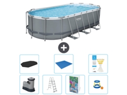 Bestway Piscina Bestway Power Steel Oval - 549x274x122 Cm - 8-peças S568