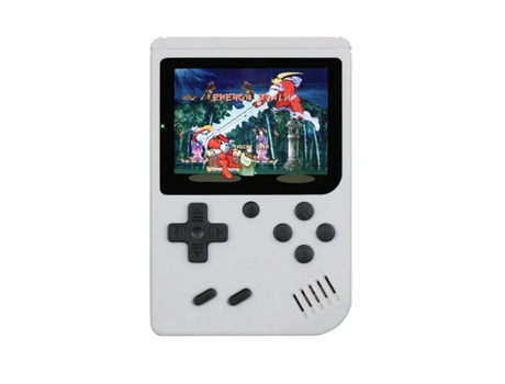 Consola de Juegos Portátil Retro 500 Juegos-Gris