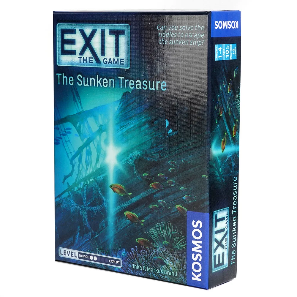 (the Sunken) Escape, Una Casa De Rompecabezas, Un Juego De Escape Room Único (1-4 Jugadores)