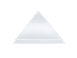 2026-caja Triangular De Acrílico Transparente Para Bandera Militar, Exhibidor Con Imanes Para Veteranos, Pared Colgante 330x200x64mm