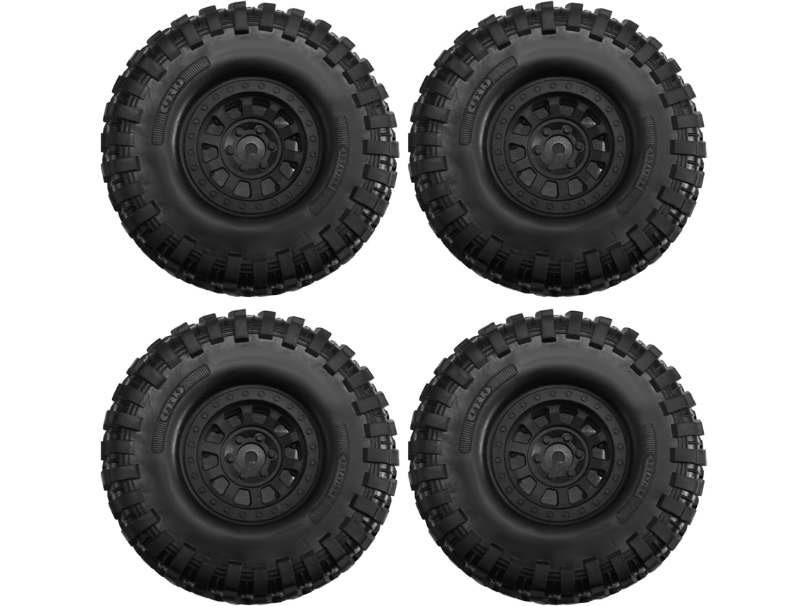 Neumático De Goma De 1,9 Pulgadas Para Coche Rc 1/10 Trx4//d90 Axial Scx10 Ii Iii Redcat-
