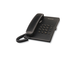 Teléfono Fijo PANASONIC KX-TS500 Exb Negro