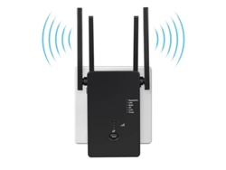 Amplificador Wifi 1200mbit/s, Banda Dupla, 4 Antenas Yizhood (preto)