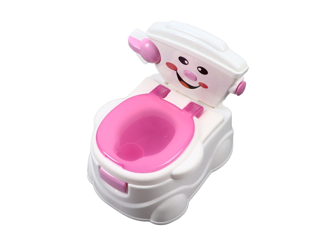 Silla Orinal Infantil Adorable, Ergonómica, Cómoda, Rosa, Pp