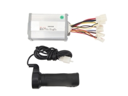 Kit De Control De Velocidad Para Motor De Bicicleta Eléctrica Brossa De 24 V Y 800 W Con Puño Giratorio