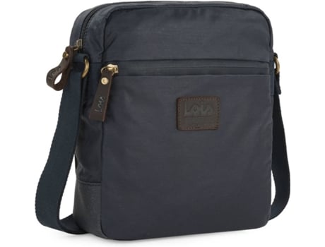Bolsa LOIS 307819 Lona, Piel Hombre (Azul)