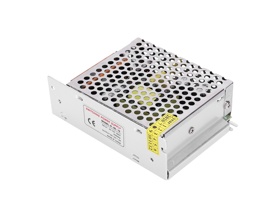 2026dz-adaptador De Alimentación De Interruptor Dc12v 5a 60w Para Pantalla Led Barra De Luz Impresora 3d
