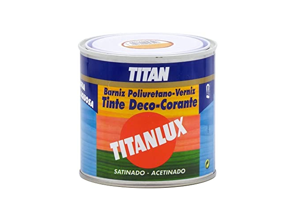 Barniz Tinte Titanlux Satinado Agua ½ Lt (1072 Rosa Pálido)