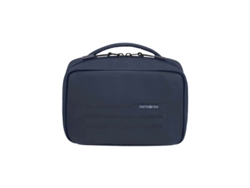 Neceser pequeño azul oscuro con kit de aseo Samsonite Stackd