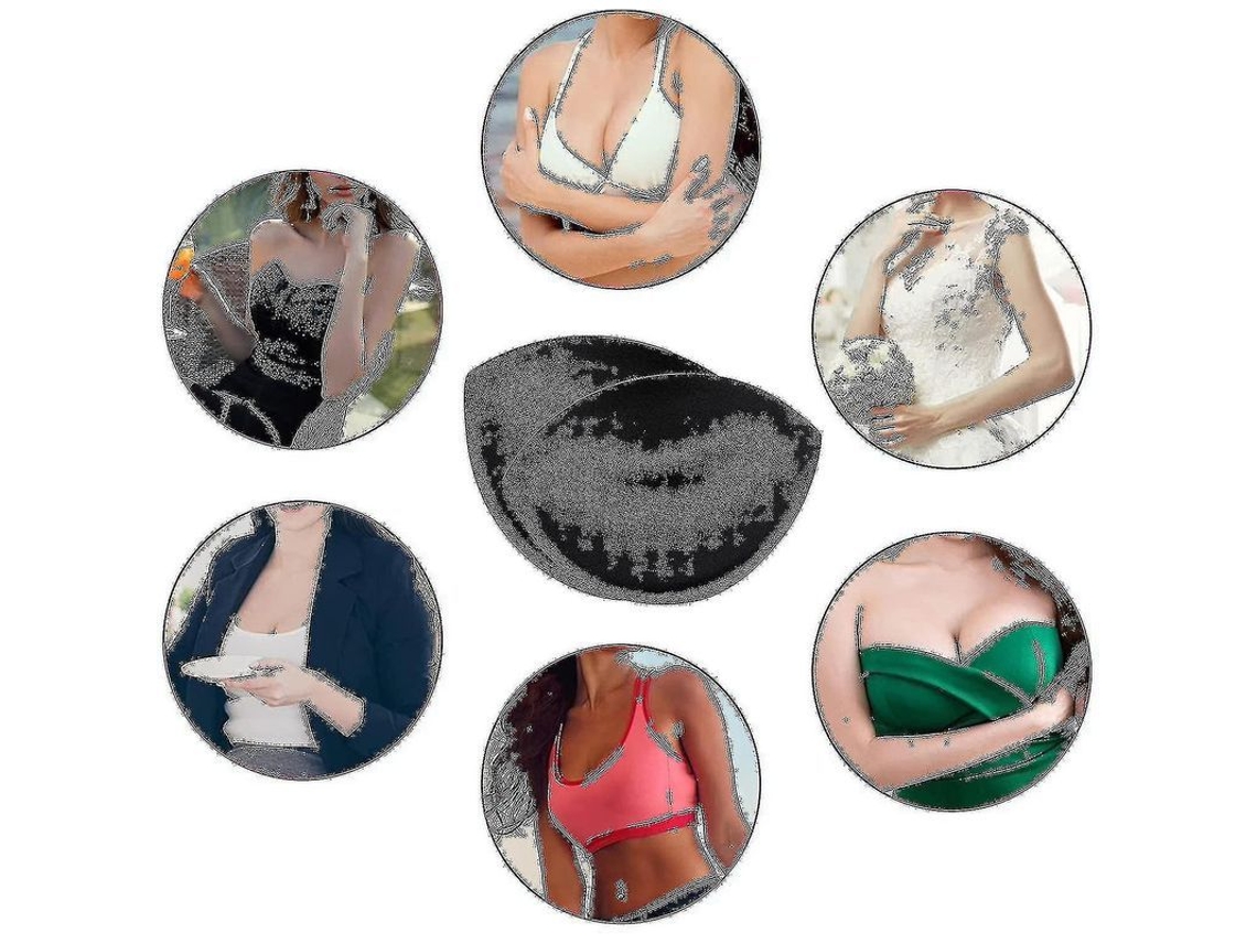 2026-inserts De Sutiã Aumentadores De Peito Para Mujer Esponja Suave Transpirable