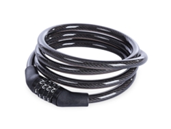 Candado para bicicleta con contraseña de cuatro dígitos, cadena de acero para bicicleta de montaña, candado antirrobo Siurn