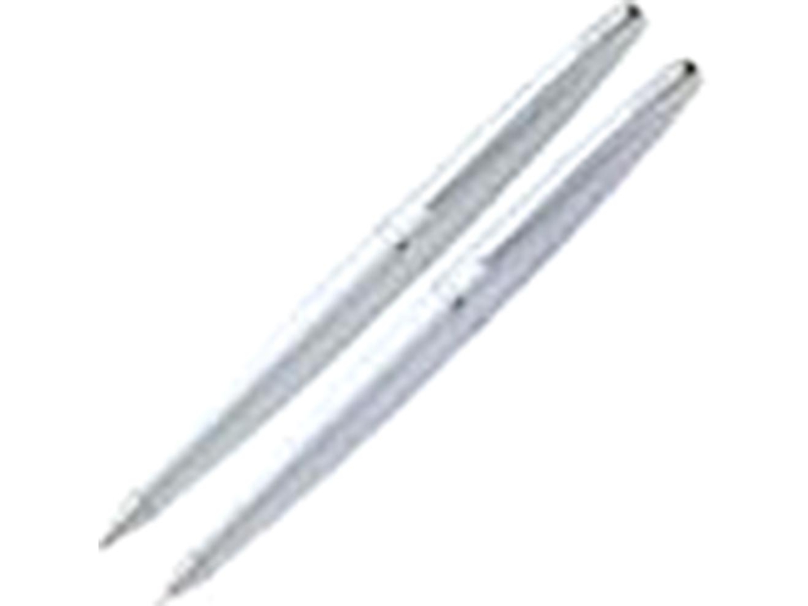 Conjunto Bolígrafo+Portaminas Cross Atx Cromado Fosco 881 1