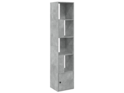 Maison Exclusive - Estantería De Madera De Ingeniería Gris Hormigón 40x36x189 Cm