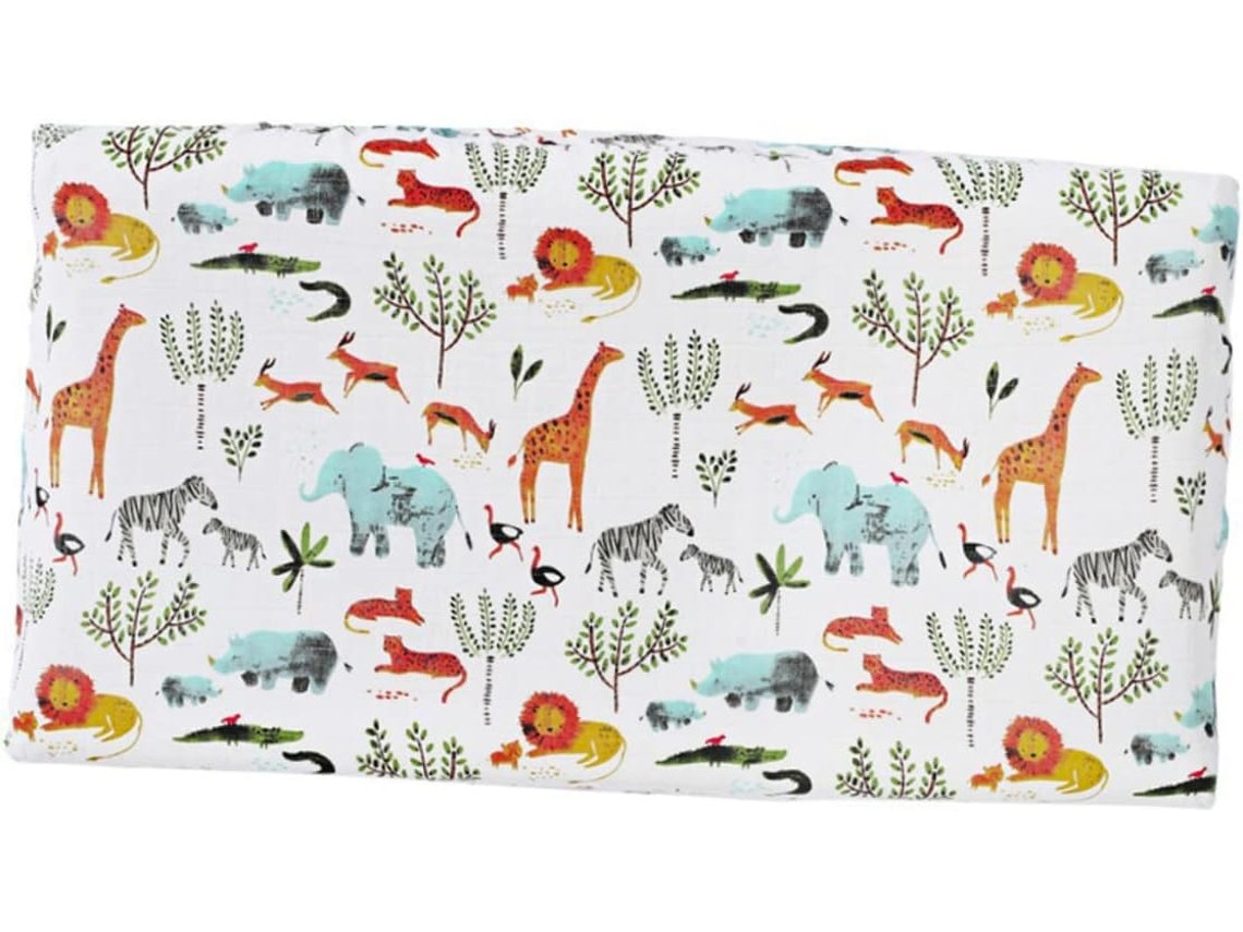 Sábanas Para Cambiador, Funda De Poliéster Cómoda, Lavable Y Reutilizable Con Estampados, Cambiador Para Bebé.