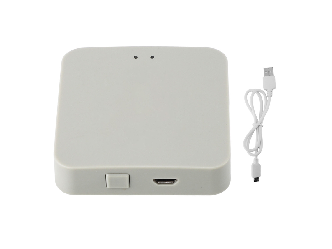 Puerta de enlace de riego con control remoto USB, puerta de enlace inalámbrica inteligente para Zigbee, para patio exterior, micro USB DC5V