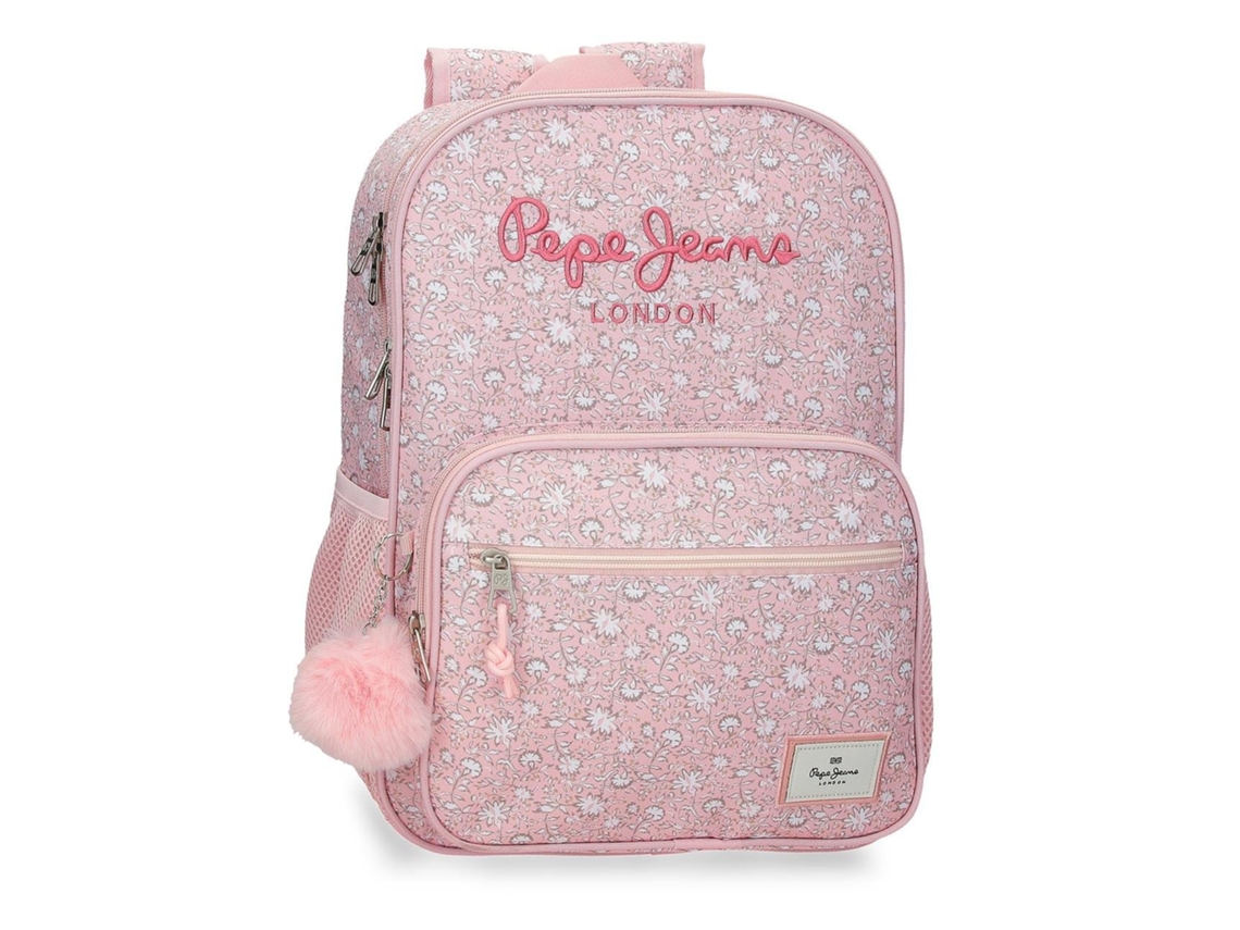 Mochila Disney Frozen Forever azul claro 23x28x10cm