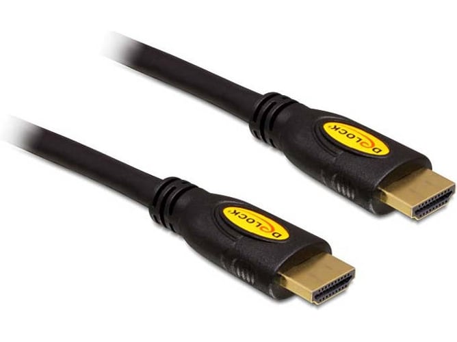 Cable HDMI DELOCK (HDMI - HDMI - 1.5 m - Negro)