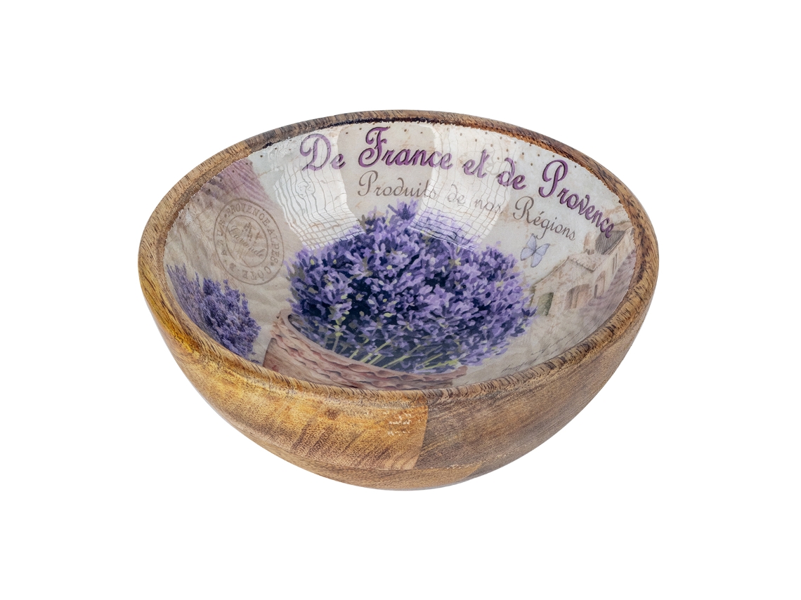 Cuenco lavanda Cocina Cajas Y Bandejas Lila 6x15x15 cm BY SIGRIS
