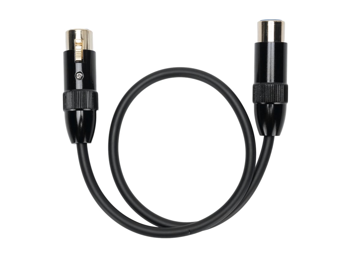 Cable Xlr Hembra A Hembra De 3 Pines Balanceado Y Blindado Para Micrófono, Mezclador, Sistema De Altavoces, Estudio, Podcast.