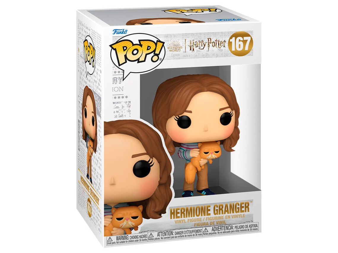 Figura Pop Harry Potter y el prisionero de Azkaban Hermione Granger con Crookshanks Funko
