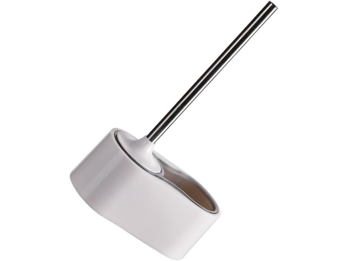 Juego de escobilla de baño de pared con soporte, práctico kit de limpieza para el baño, accesorios para el hogar y Slowmoose