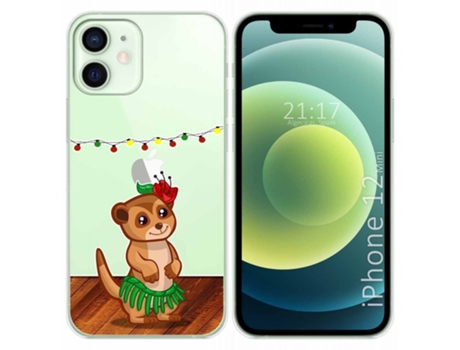 Carcasa iPhone 12 Mini (5.4) TUMUNDOSMARTPHONE Dibujos Transparente Multicolor