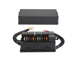 Caja De Relés De 12 V Con Fusible, 6 Relés, 11 Fusibles, Atc Ato, Resistente Al Agua Para Coche, Yate, Barco Lh40