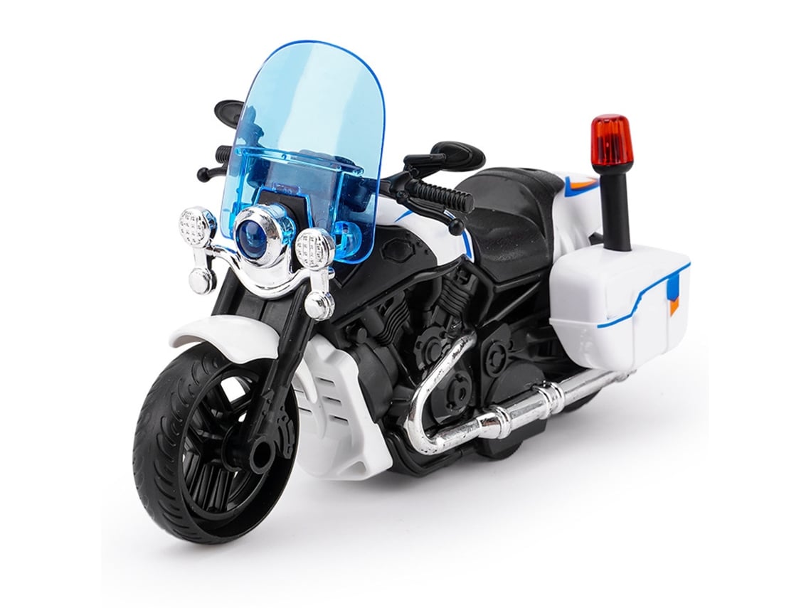 Rebe-modelo De Motocicleta Para Niños Juguete De Inercia Interactivo Decorativo Blanco Para Hogar Y Jardín De Infantes