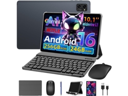 Tablet BESTTAB T20 10.1'' 24 GB 256 GB/SD 2TB, AI Gemini 2.0 Android 16 com Teclado