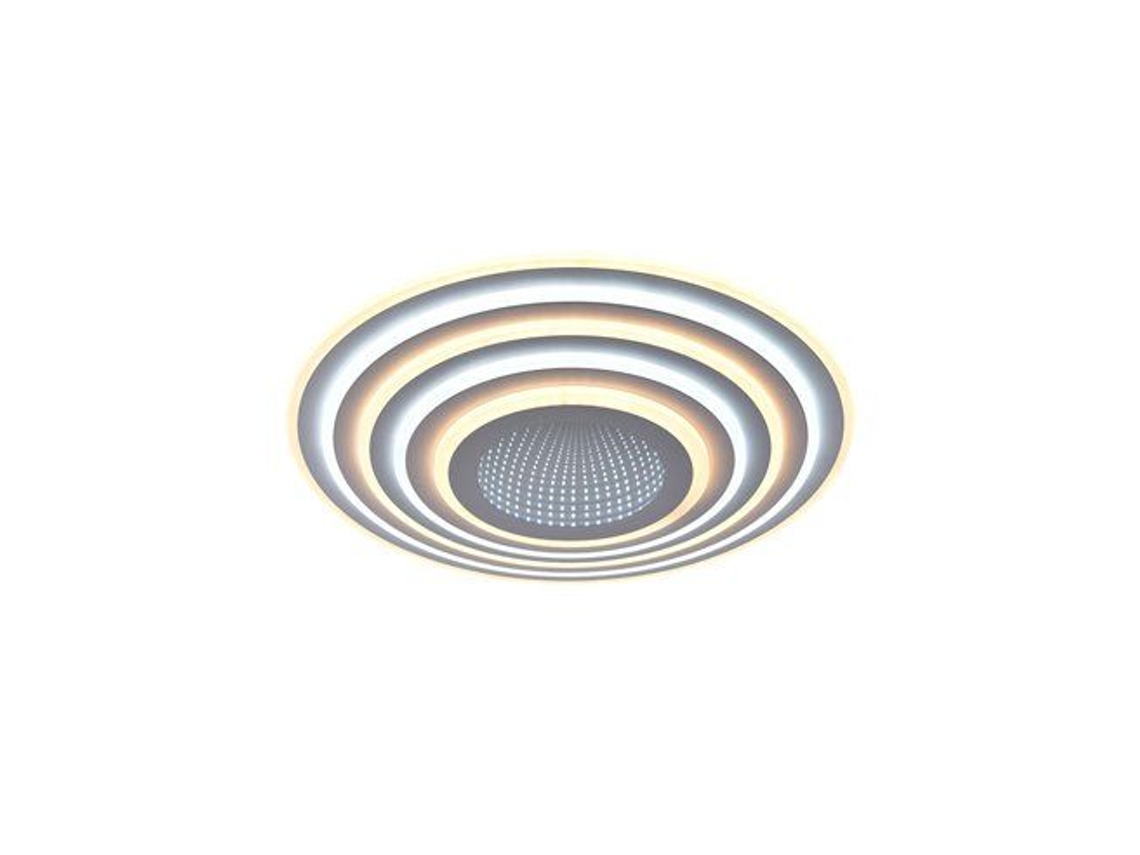 Lámpara de techo inteligente Mei 3D de 125 W y 3 CCT Cristalrecord regulable