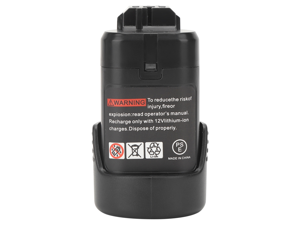 Batería recargable de litio de 10,8 V y 2000 mAh para destornillador eléctrico inalámbrico Bosch Bat411 Bat412
