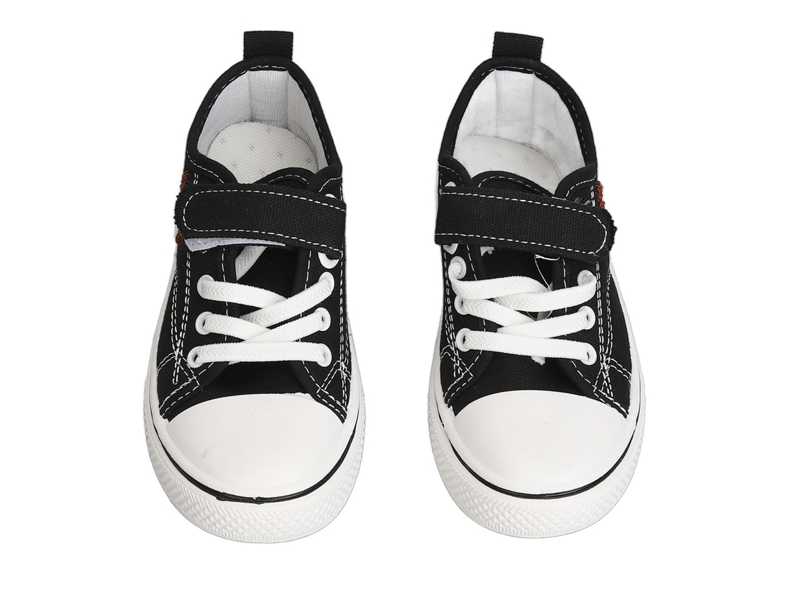 Zapatillas Bajas De Malla Para Niños Con Cierre De Velcro Y Estampados De Dibujos Animados.