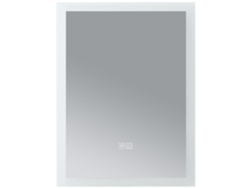 Espejo de pared con LED Scafa para baño IP65 con antivaho aluminio 60 x 45 x 3 cm Blanco PRO.TEC