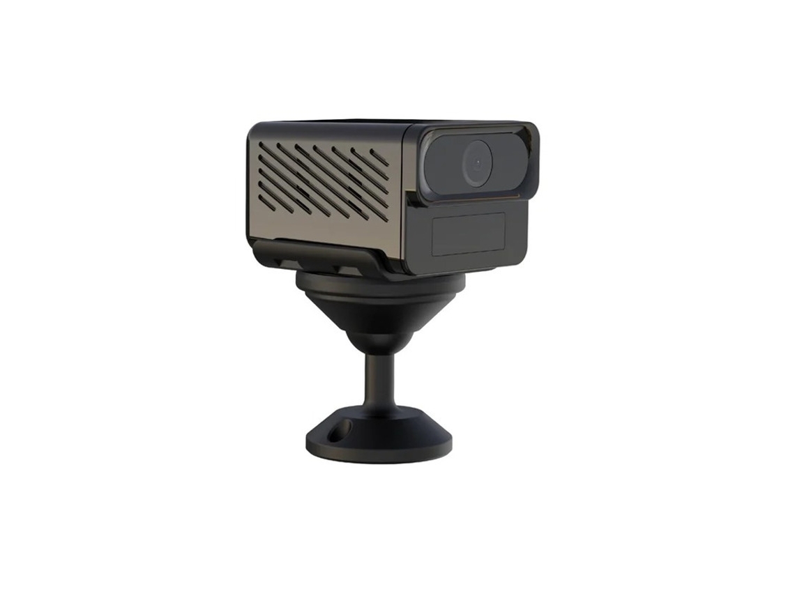Mini Câmera De Segurança 5g Wifi, Magnética, Alertas Instantâneos Yizhood (preto)