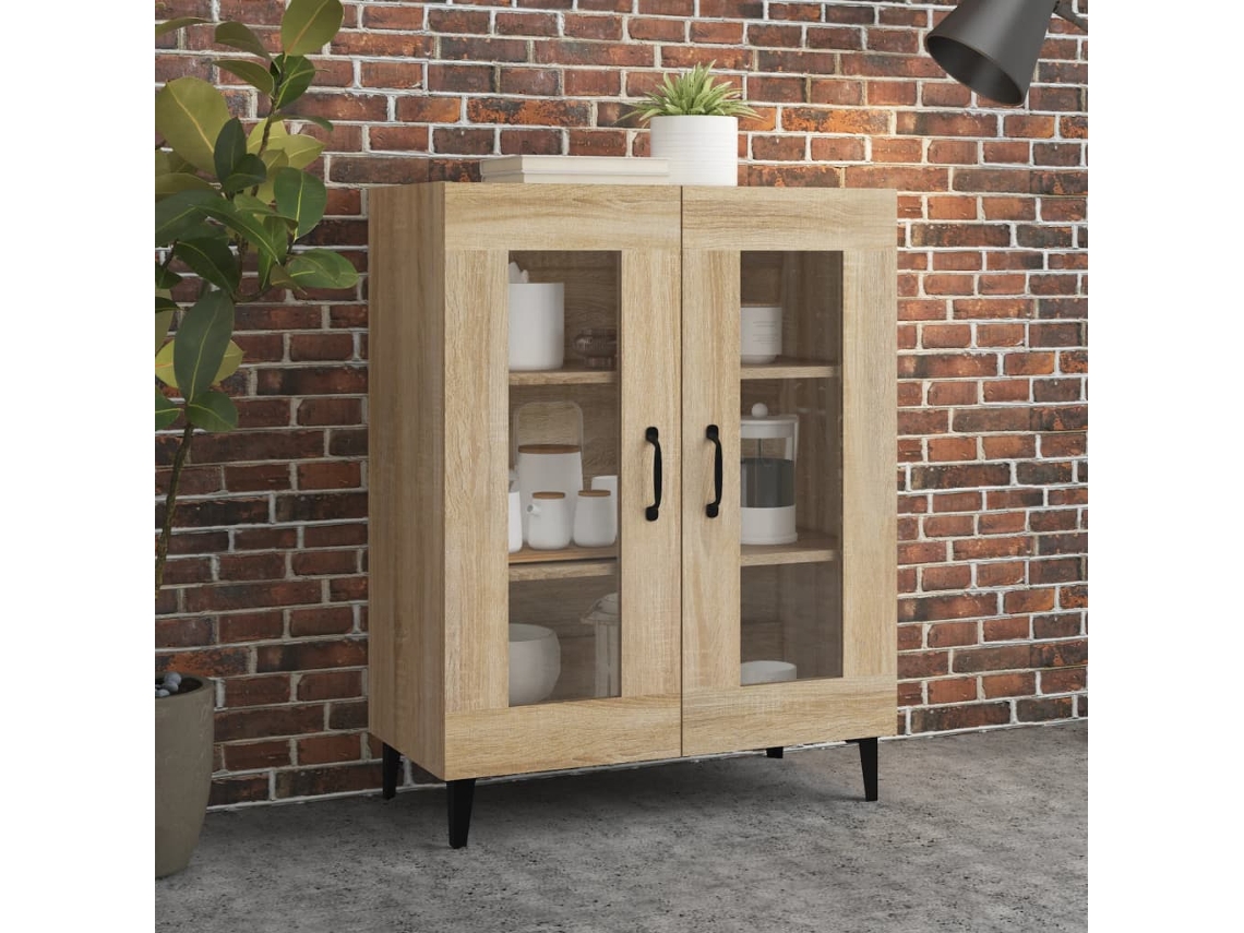 Lovely Home Aparador 69,5X34X90 Cm Derivados de Madera Roble Sonoma
