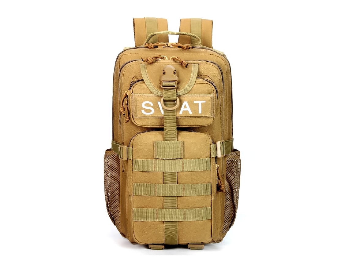 Mochila Militar De Camuflaje, Ideal Para Deportes Al Aire Libre, Montañismo, Acampada Y Trail Running. Mochila Táctica 3p.