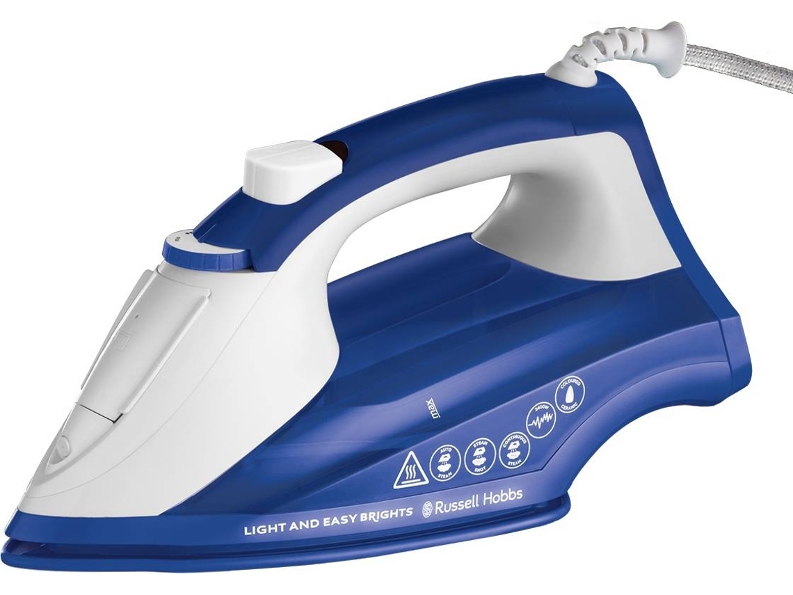 Plancha de Vapor RUSSELL HOBBS 26483-56 (115 g/min - Suela Cerámica)