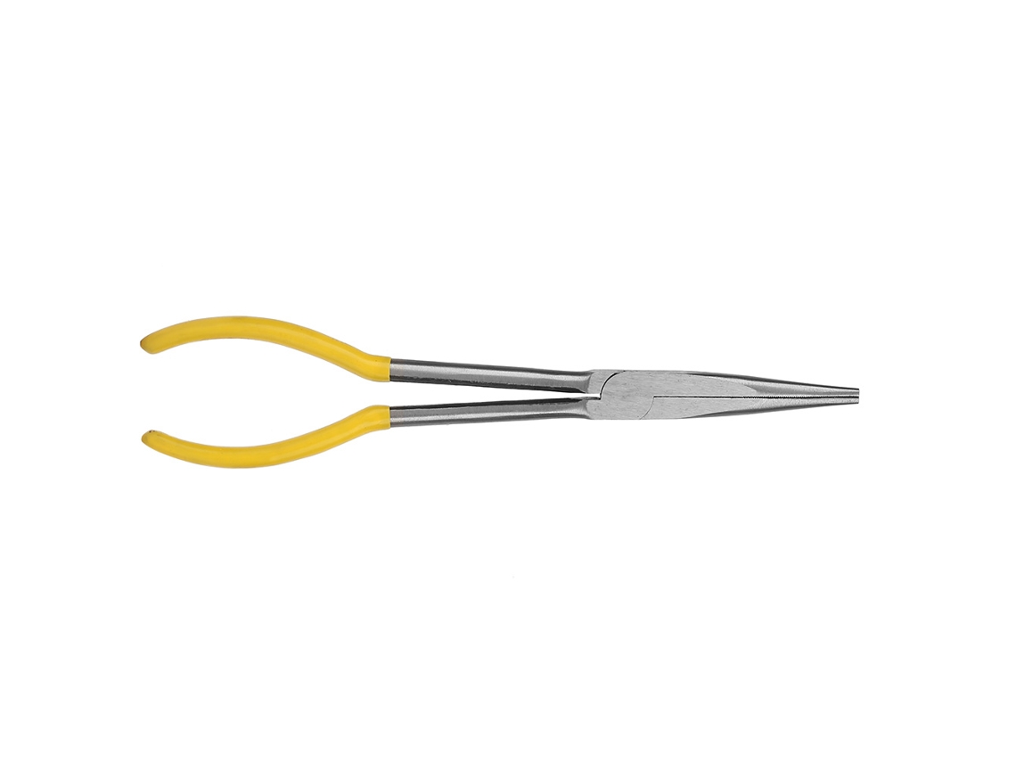 Pinzas De Nariz Larga Profesionales De 28 Cm Con Puntas Rectas Y Curvas Para Cortes En Ángulo Recto.