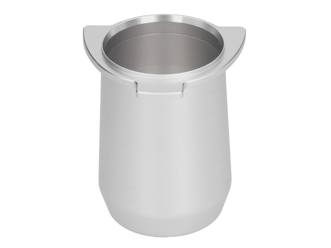 Vaso Dosificador De Café De Aleación De Aluminio Para Cafetera Breville Serie 8, Color Plata.
